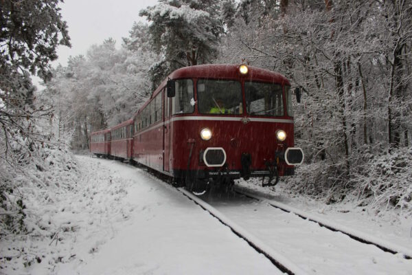 Im "Roten Brummer" zum Hattinger Weihnachtsmarkt