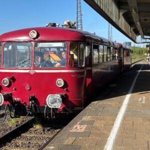 Schienenbus zum Nahverkehrsmuseum Dortmund