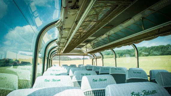 Nostalgietour mit Oldtimerbus und Feldbahn – Bild 6